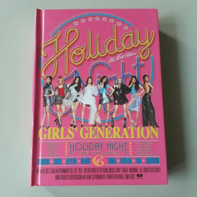 SNSD - Holiday Night Album Only 'Holiday' ver.