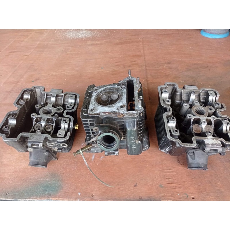 BLOK CYLINDER SILINDER HEAD SATRIA FU KARBU