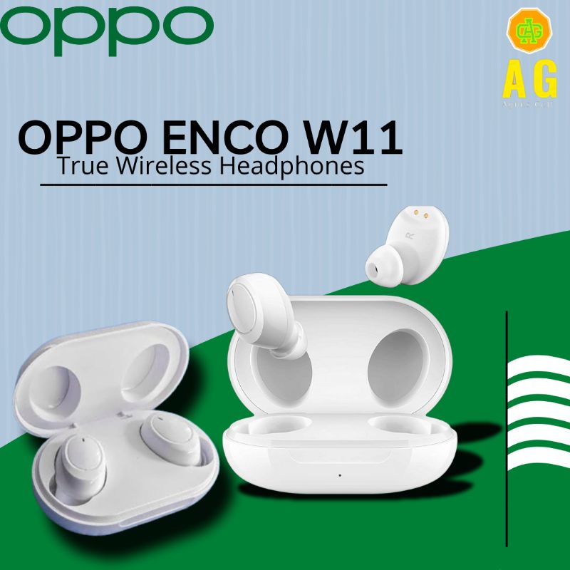 OPPO ENCO W11 | Headset Bluetooth | Handsfree Bluetoot True Wireless Headphones