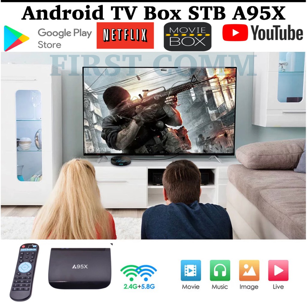 Android TV BOX A95X 4K Ultra HD Smart TV Box Media Player