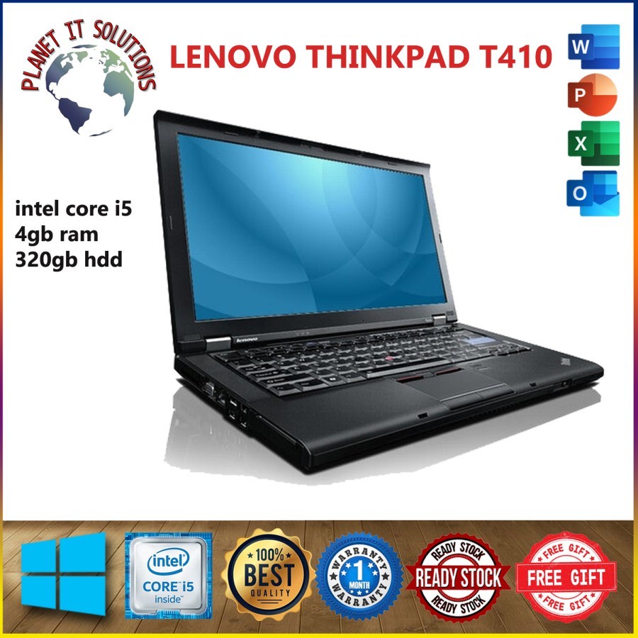 SALE LAPTOP LENOVO T410 I5 GEN 1 RAM 4GB HDD 320GB
