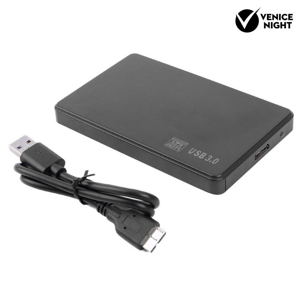 (Venice) Case Hardisk Eksternal Sata 2.5 &quot;Usb 3.0 5gbps Portable Untuk Pc