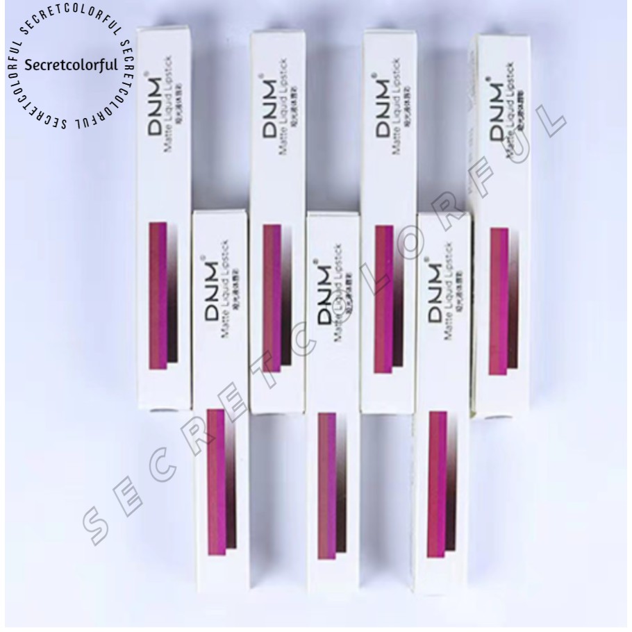 DNM Matte Liquid Lipstick 19 Warna Waterproof and Long Lasting