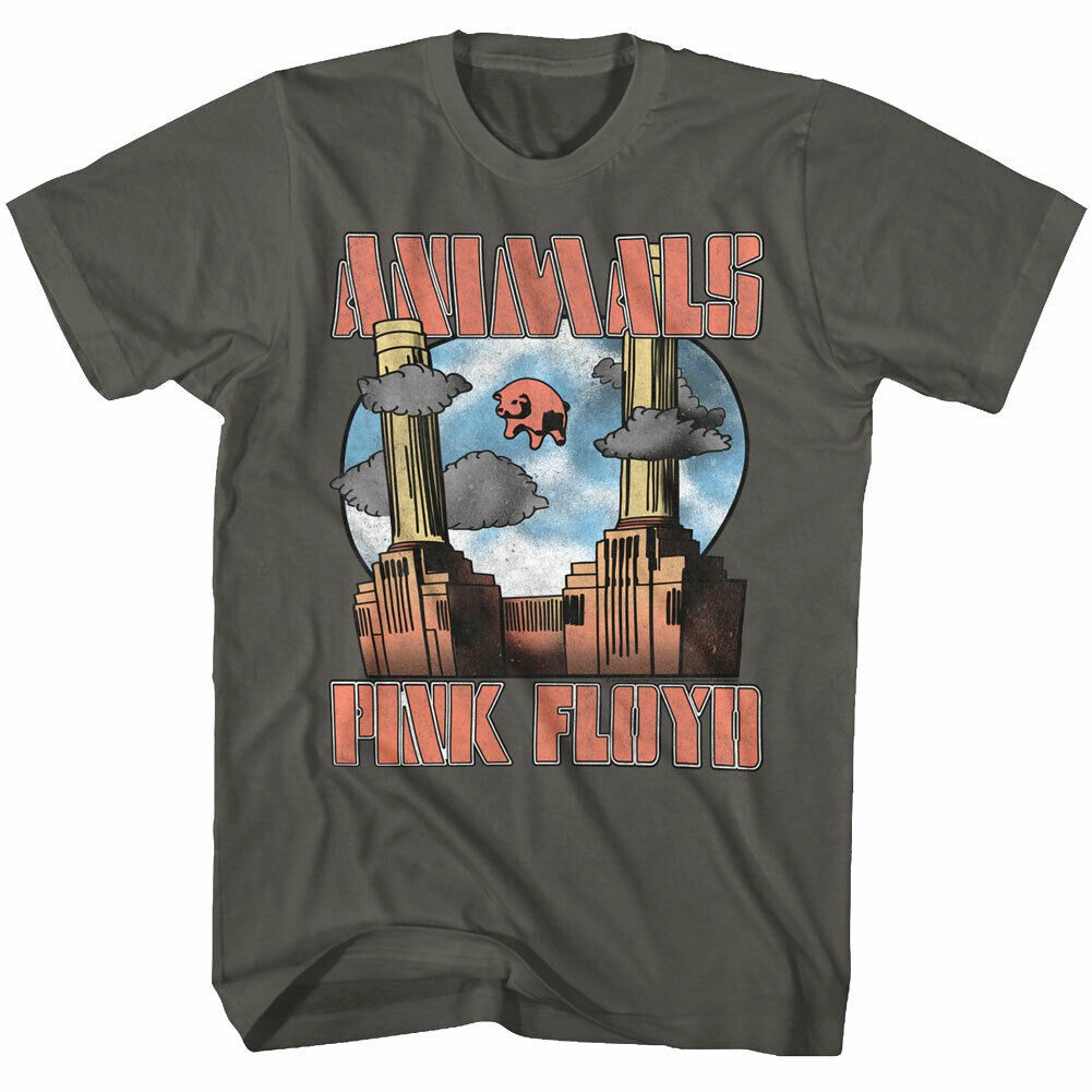 Kaos T Shirt Model Gambar Kartun Hewan Pink Floyd