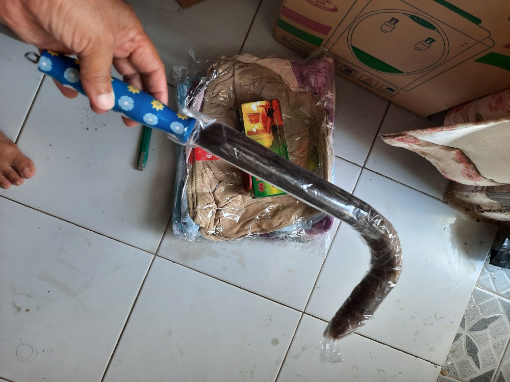 Kemoceng Bulu Sintetis Kemucing Bulu Sulak Bulu