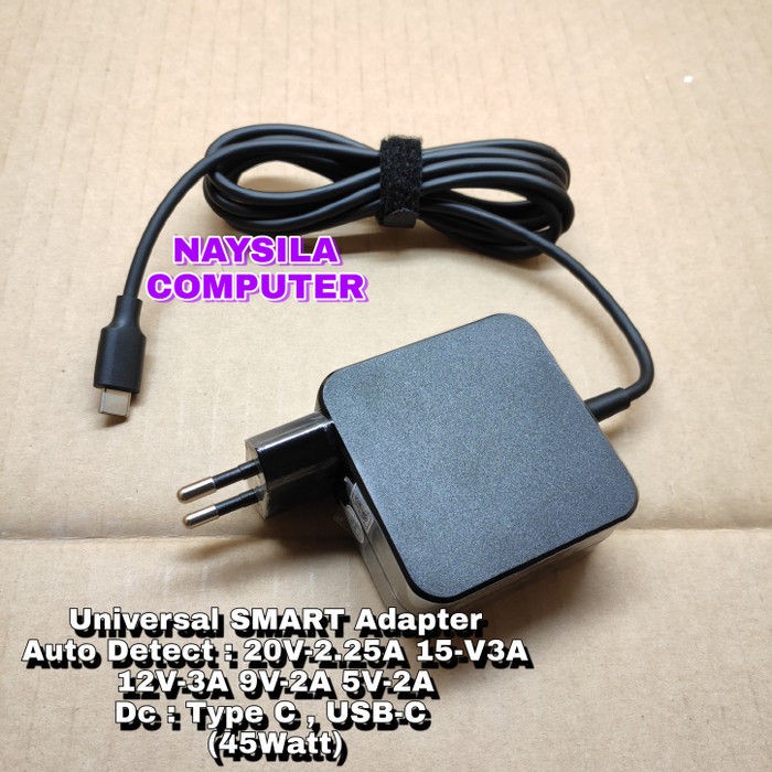 Adaptor Charger Acer Chromebook Spin 7 SP714-51 Swift 7 SF713-51 USB C