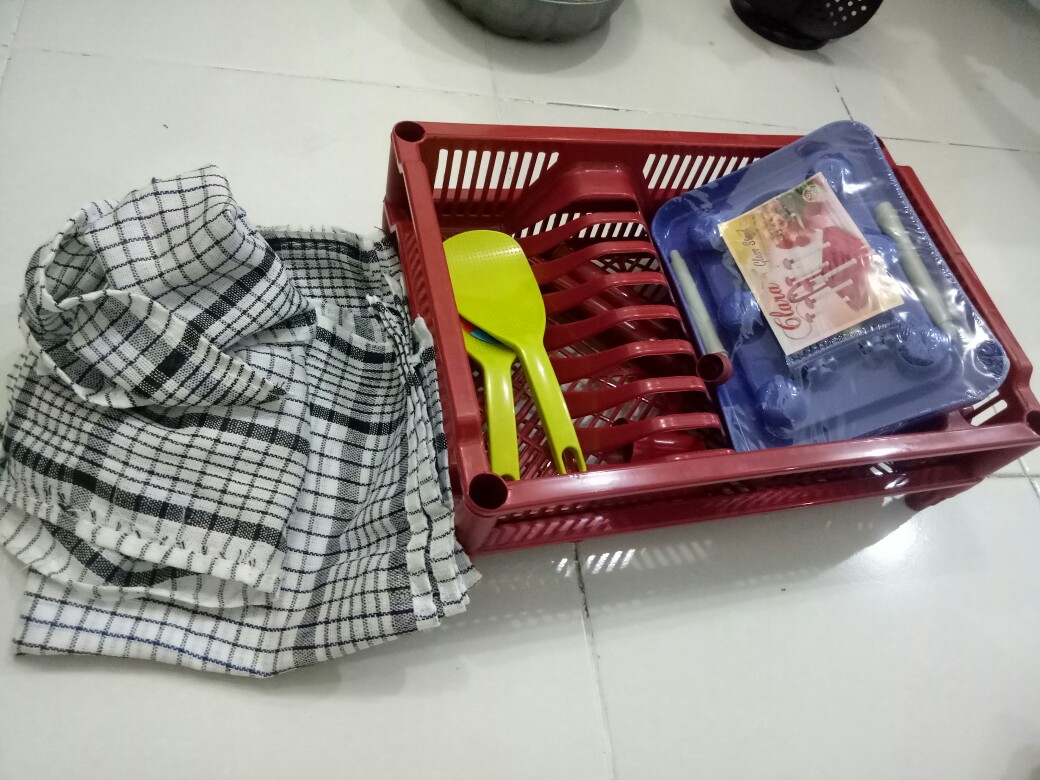 Rak Piring Dapur Susun 2 / Rak Gelas / Tempat / Tatakan