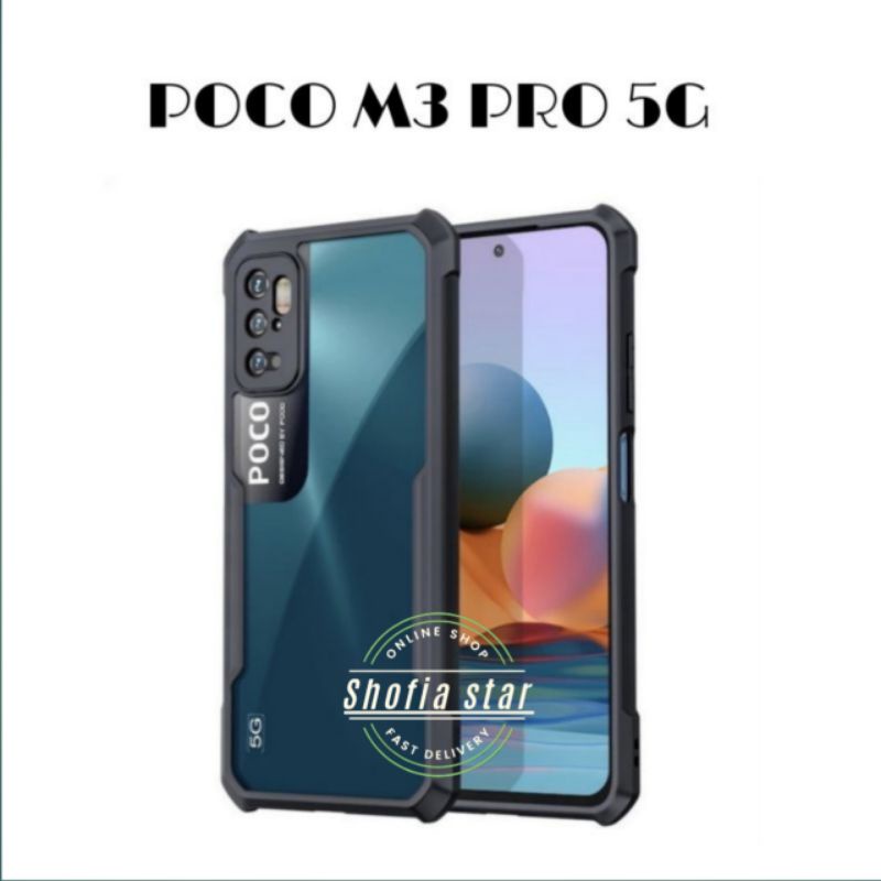 Case XIAOMI POCO M3 PRO 5G Hard Case Shockproof Protect Camera Premium case