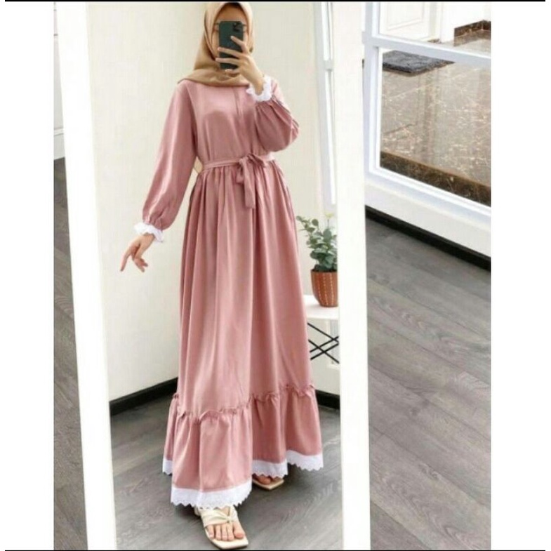 Gamis Sogan / Gamis Renda / Gamis Muslim