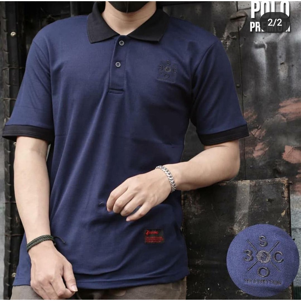 Kaos Polo Polos Pria Murah Harga Grosir / Poloshirt / Baju Berkerah / Kaos Distro / Polo Shirt