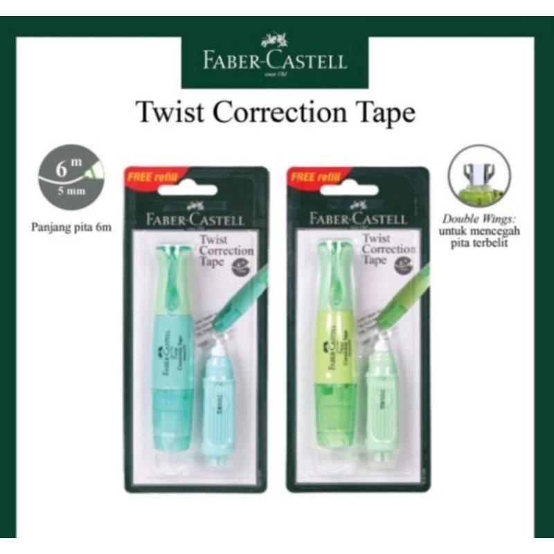 

Faber - Castell twist Correction tape