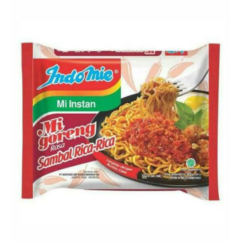 

Indomie Mie Mi Goreng Sambal Rica Rica 85 gram