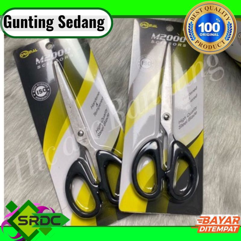 

srdc GUNTING UKURAN SEDANG M2000 ORIGINAL ANTI KARAT