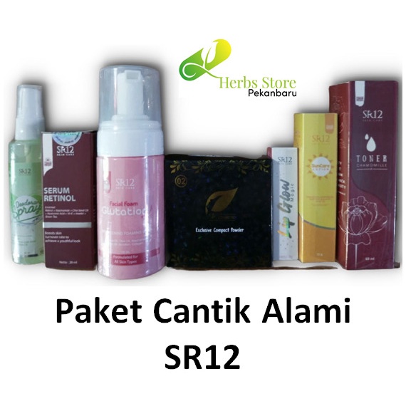 Skincare Herbal SR12 - Aman buat bumil dan busui - Paket Reseller SR12