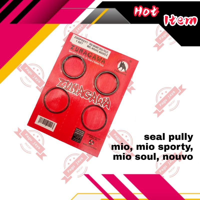 seal sil pully yamaha mio sporty nouvo z