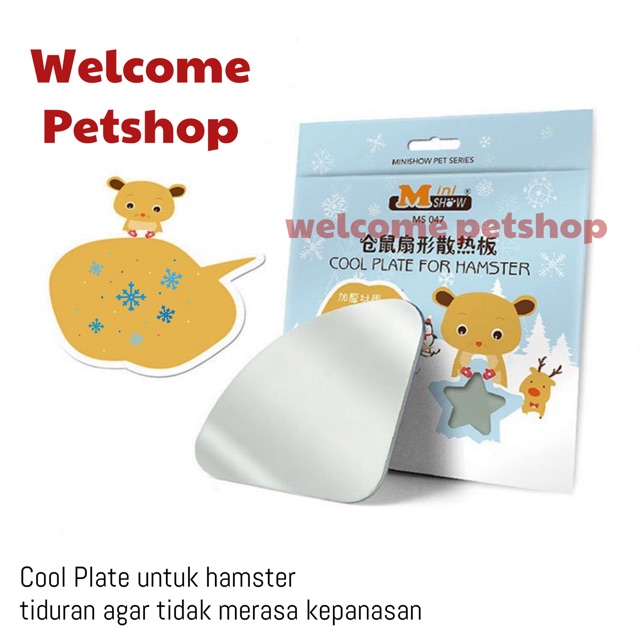 Cool Plate Hamster / Kebutuhan Hamster / Mainan Hamster