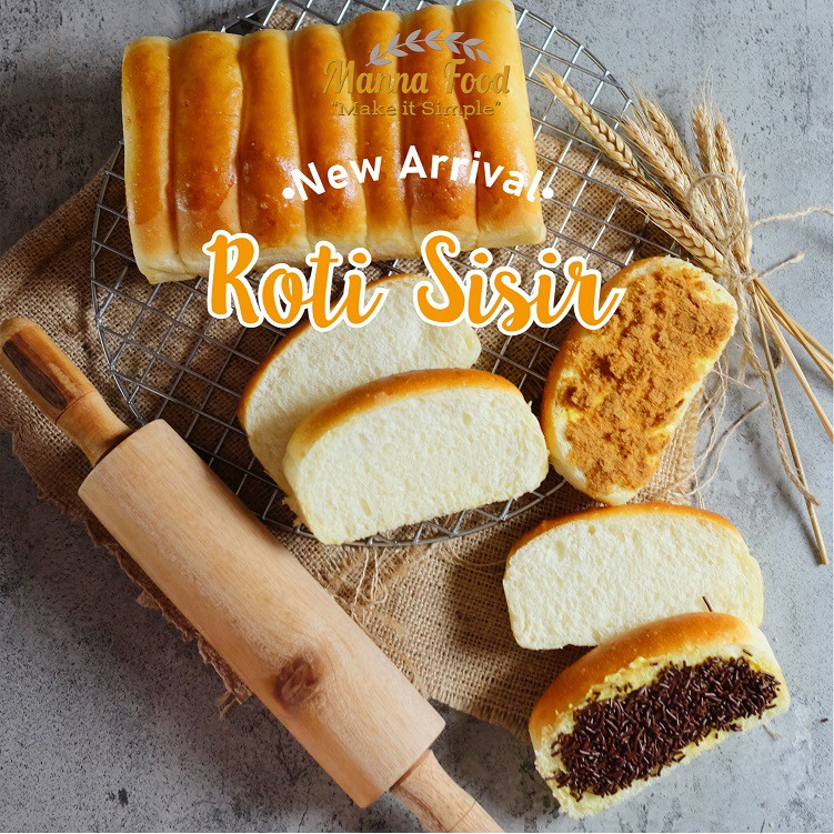 Roti sisir Polos Rasa Original/Gandum/Pandan-2