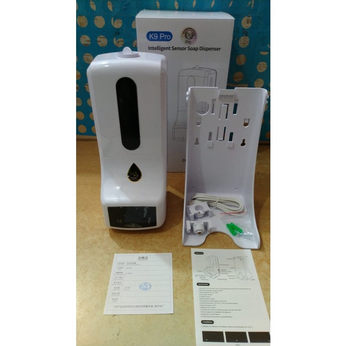 Laihoshope K9 Pro Thermometer Infrared K9Pro Hand Sanitizer Dispenser Otomatis