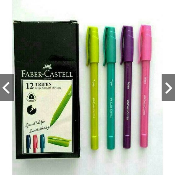 

Ball Pen Pulpen Pena Fabercastell Faber Castell Tripen 0.7 Bolpen Murah