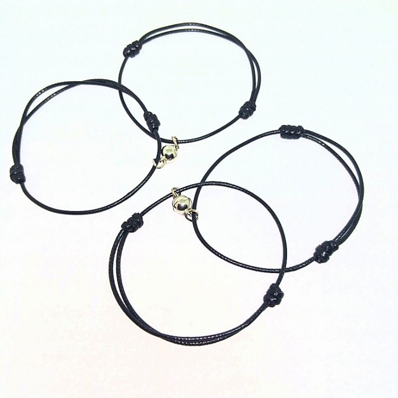 GELANG COUPLE MAGNET/GELANG PERSAHABATAN/GELANG TALI KOREA/GELANG PASANGAN