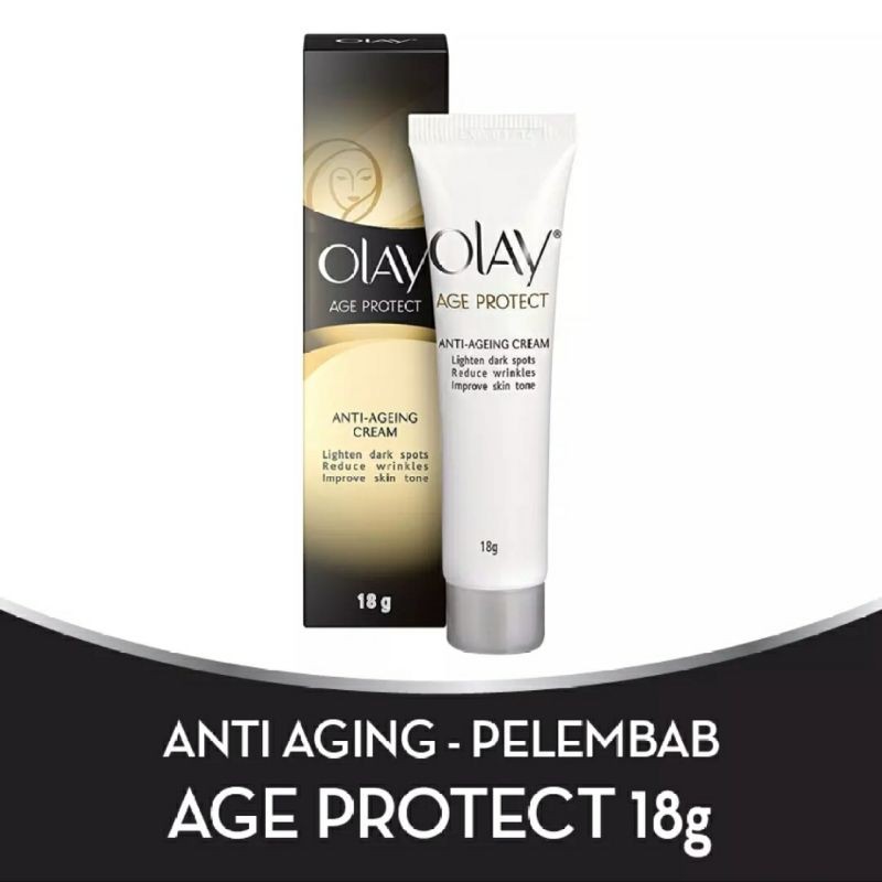 OLAY AGE PROTECT ANTI AGING CREAM 18ML - OLAY AGE