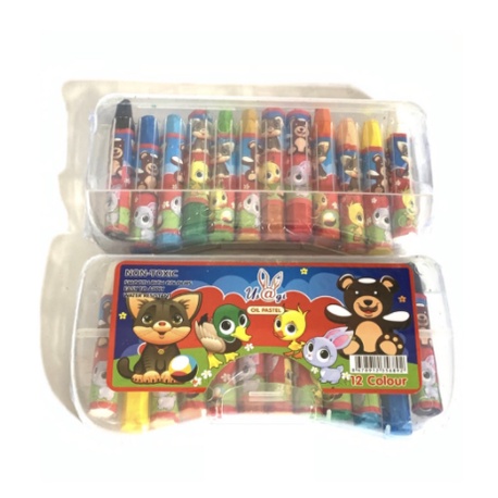 

Crayon Usagi 12 Warna / Krayon Minyak Warna / Pensil Warna / Peralatan Menggambar