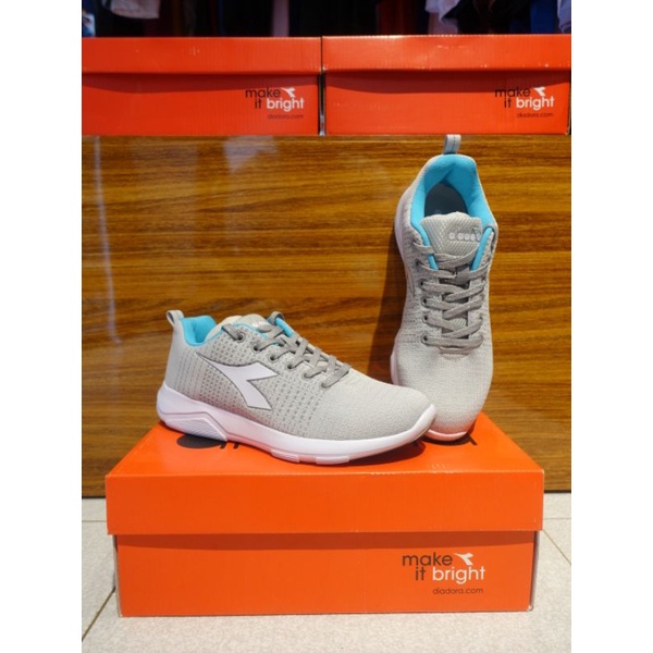 DIADORA X RUN LIGHT SILVER WOMAN