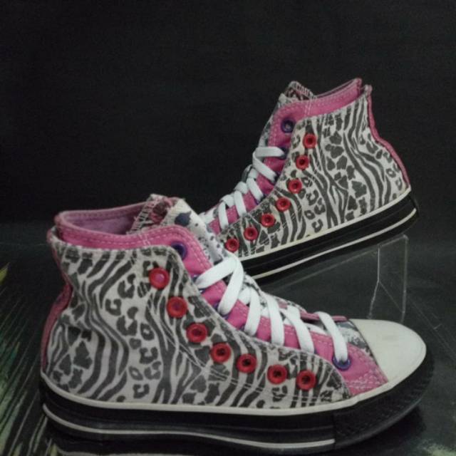 Converse High Leopard
