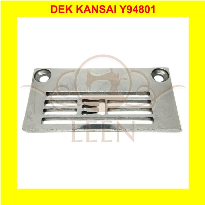 Dek Kansai / Yamato Y94801 Mesin Overdeck Piringan Needle Plate LEEN