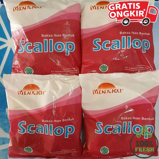 

[PASTI FRESH] SCALLOP MINAKU 500g/TERENAK/TERMURAH