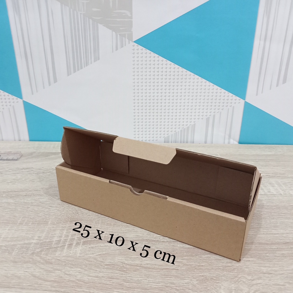 

Kardus 25x10x5 cm....Die Cut kotak aksesoris dll