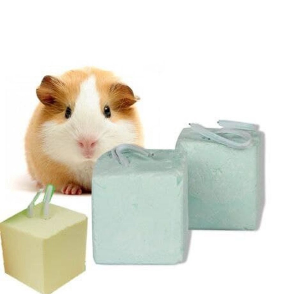 Creative Mineral Stone Calcium Salt Chew Pet Toy Teeth Grinder Hamster Lovely FEZONE