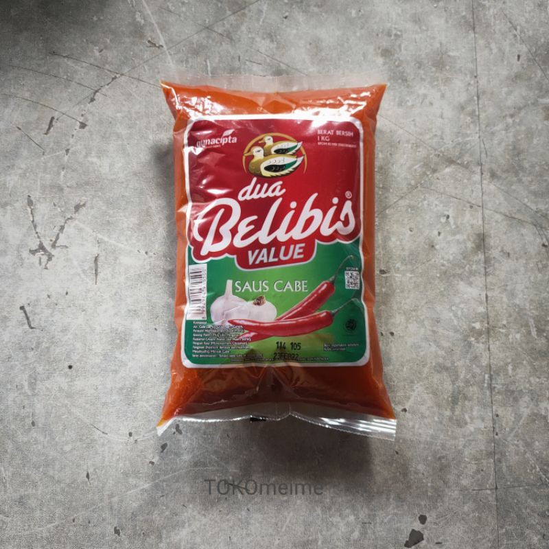 

DUA BELIBIS VALUE SAUS CABE 1kg