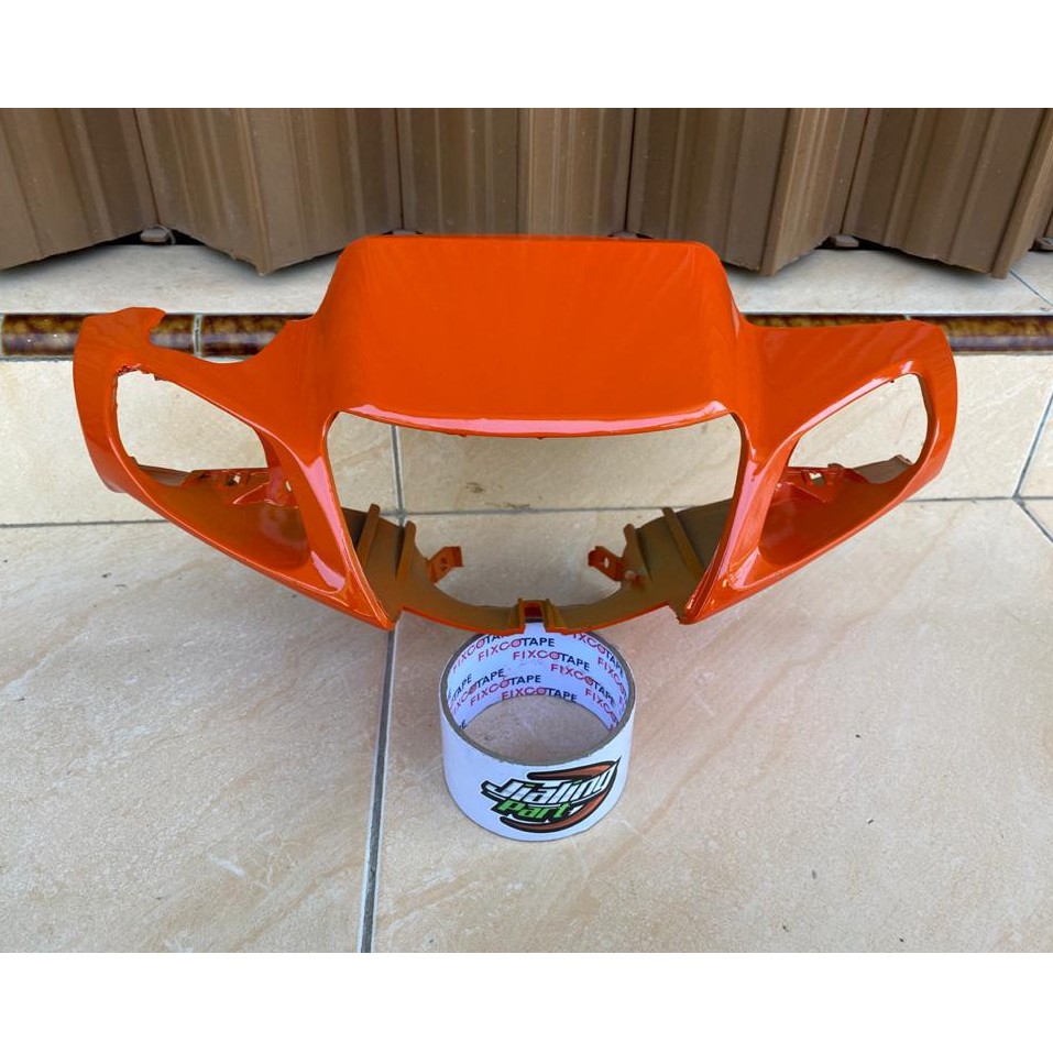 Batok depan Yamaha Fiz R batok lampu depan Fiz R Vega R Vega lama orange