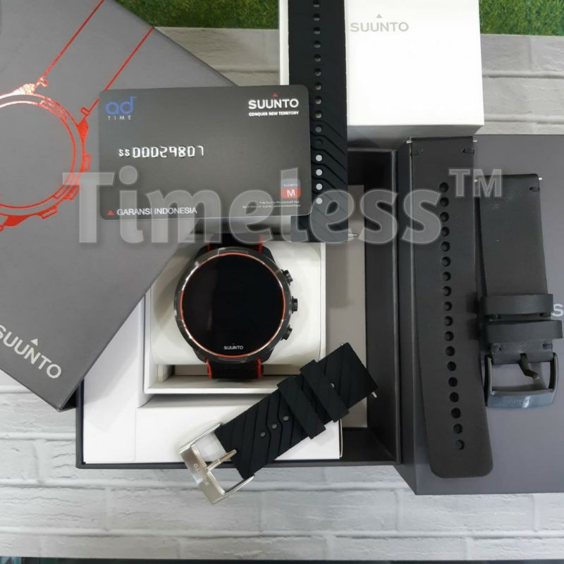 jam tangan suunto 9 baro red SS050461000 Original