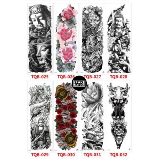 TATO UKURAN BESAR TATO TEMPORER BISA HILANG FULL TANGAN