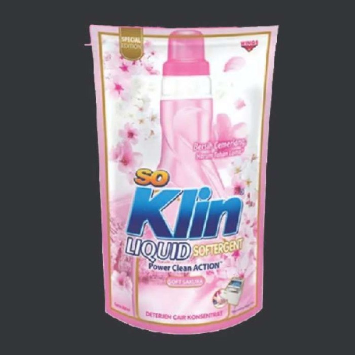 [Millenials Mall] So Klin Liquid SoftergentSakura Pch750ml multicolor