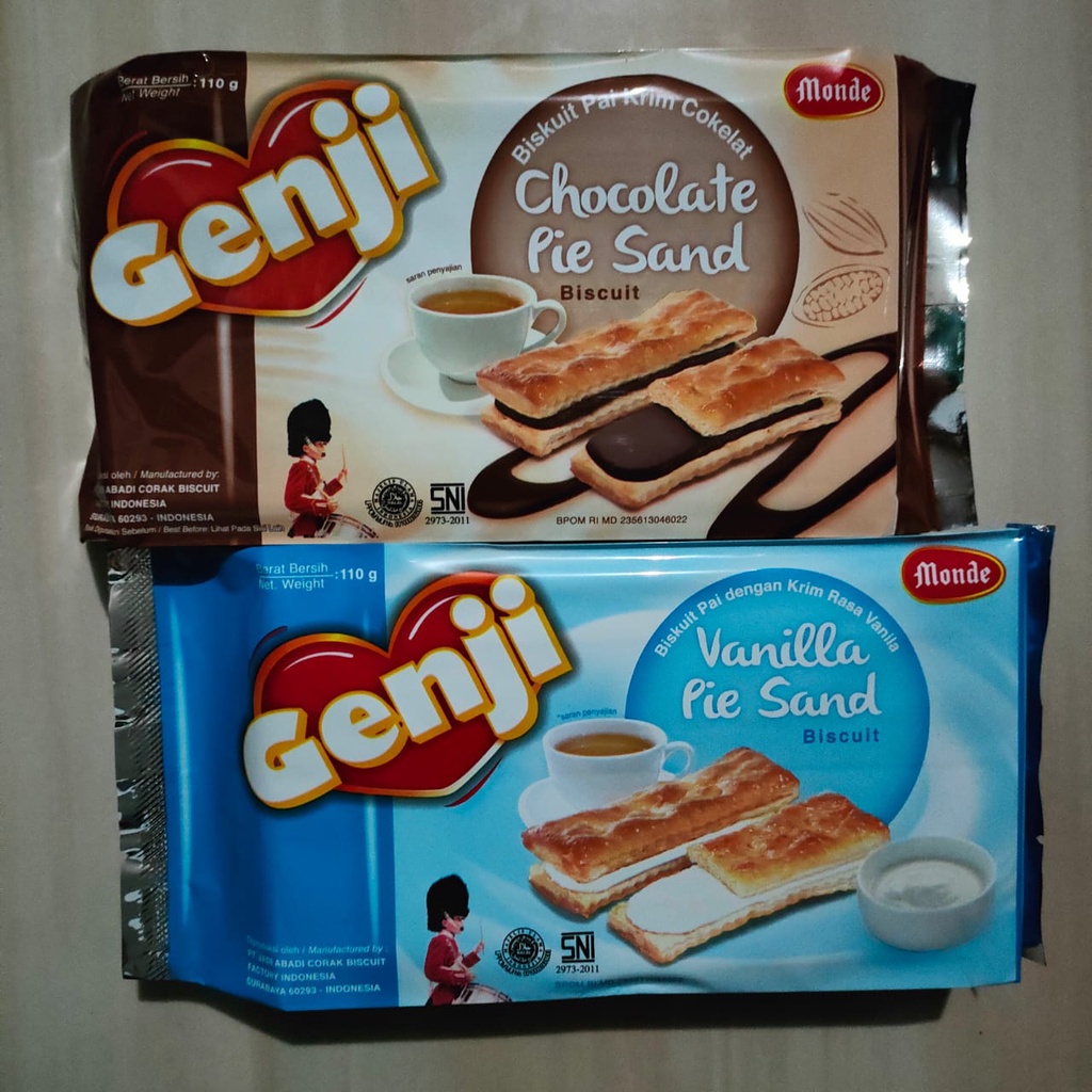 

Monde Genji Chocolate/Vanilla Pie Sand 110gr