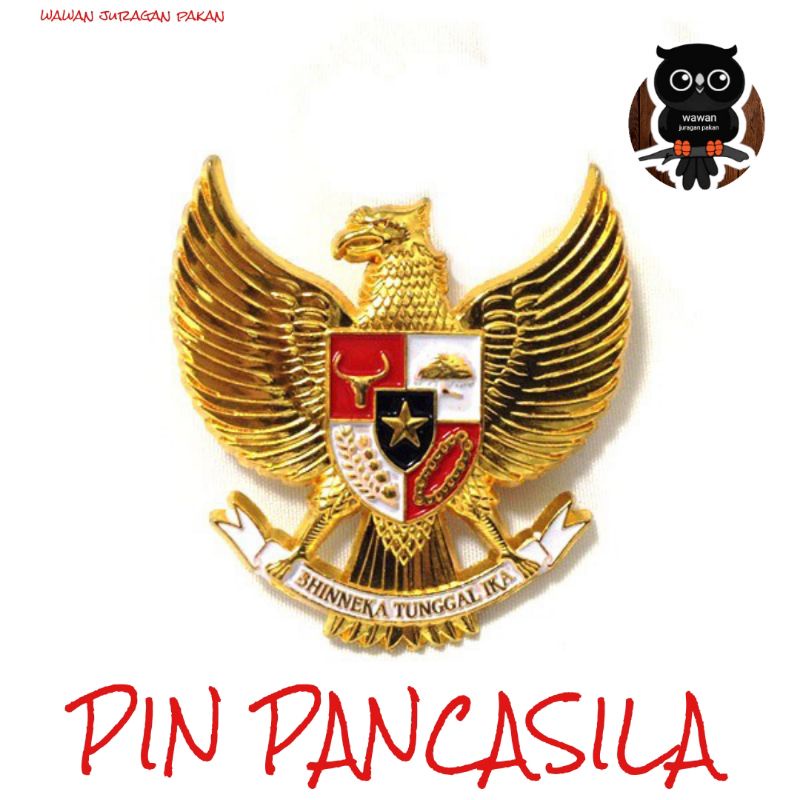 PIN GARUDA, PENITI GARUDA, pin bross logo emblem garuda indonesia