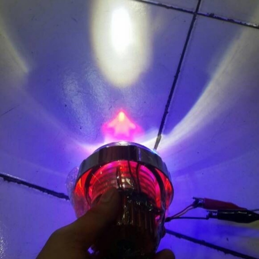 Lampu Depan Utama LED PROJIE UNIVERSAL Lampu AE DE Hand Lamp Depan Merk Projie LED Variasi Motor AE DE Semua Aksesoris Variasi Motor