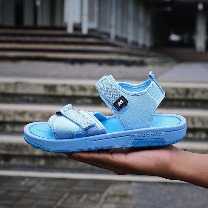 *SALE NGABISIN**SANDAL NB CARAVAN BEACH BLUE