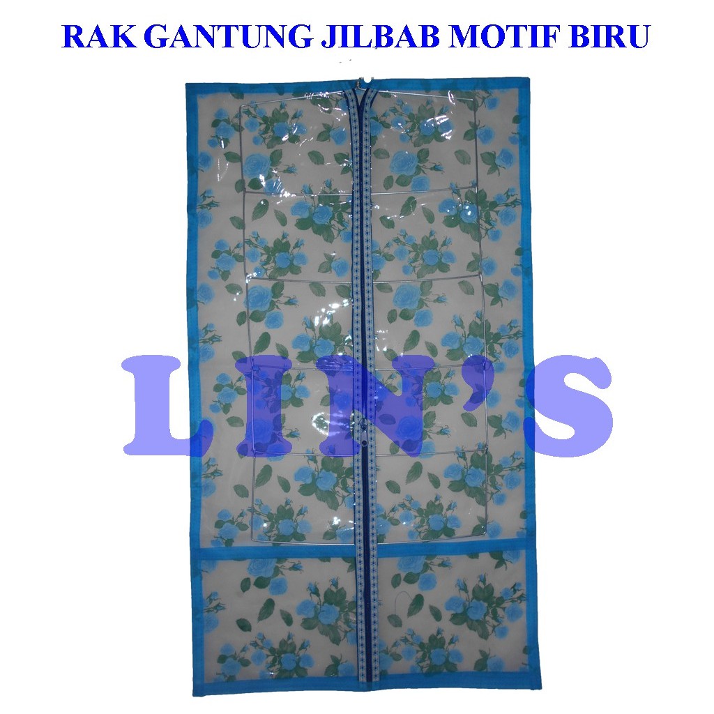  Rak Jilbab Motif Bunga  Voal Motif 