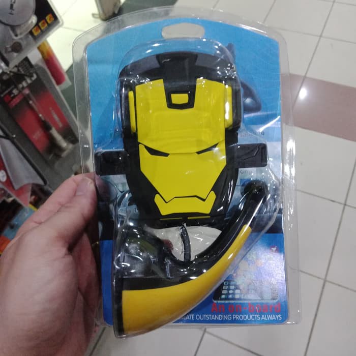CAR HOLDER HP UNIVERSAL UNTUK MOBIL WARNA KUNING