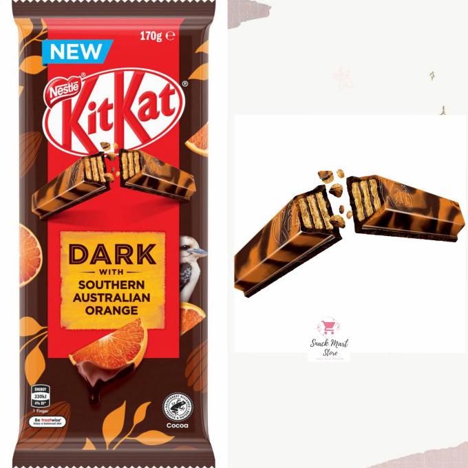 

SALE KITKAT DARK WITH TASMANIAN MINT BLOCK 170G COKLAT IMPORT MAKANAN & MINUMAN