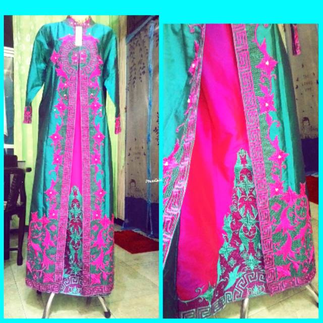 BAJU PESTA BORDIR MUTIARA