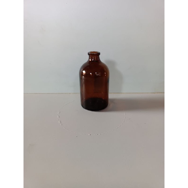 Botol Kaca Vial Coklat 100ml