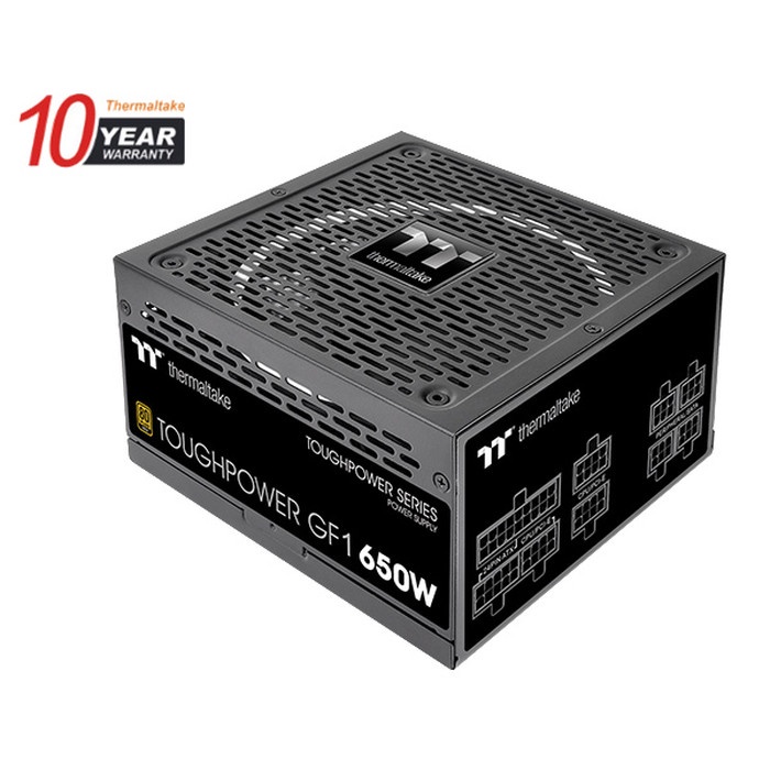 Power Supply ThermalTake ToughPower GF1 650W Gold Modular - PSU Thermaltake 650Watt GOLD