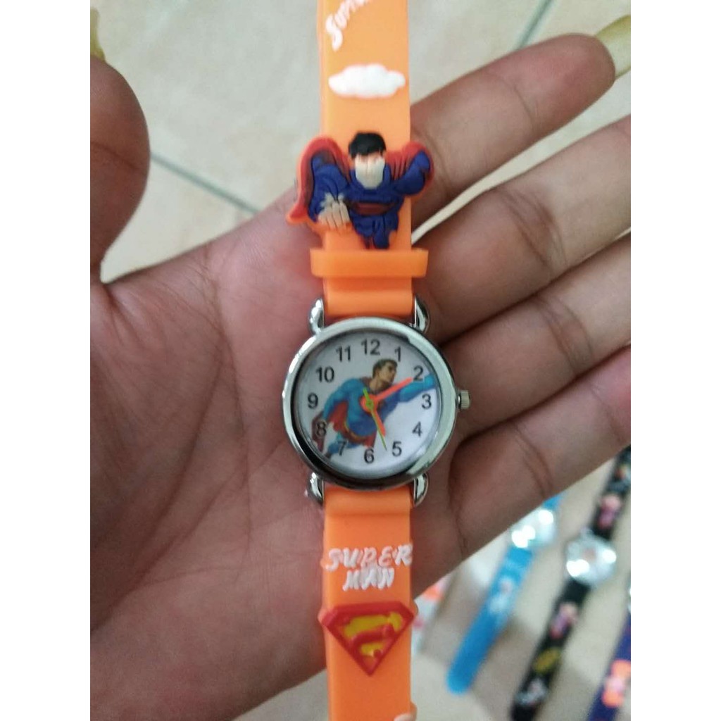 jam tangan anak karakter karton