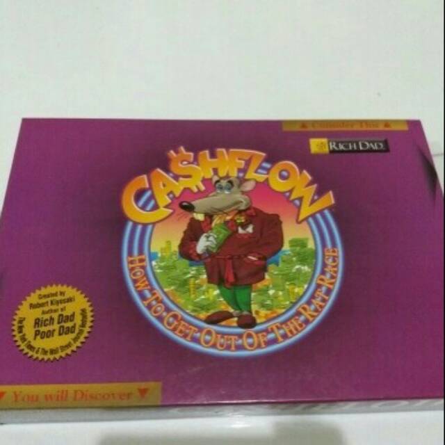Diskon Board Game Cash Flow Game 101 by Robert Kiyosaki