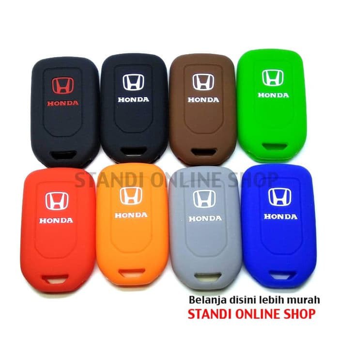 Kondom Kunci Silikon Remote Cover Honda All New CRV Turbo Coklat